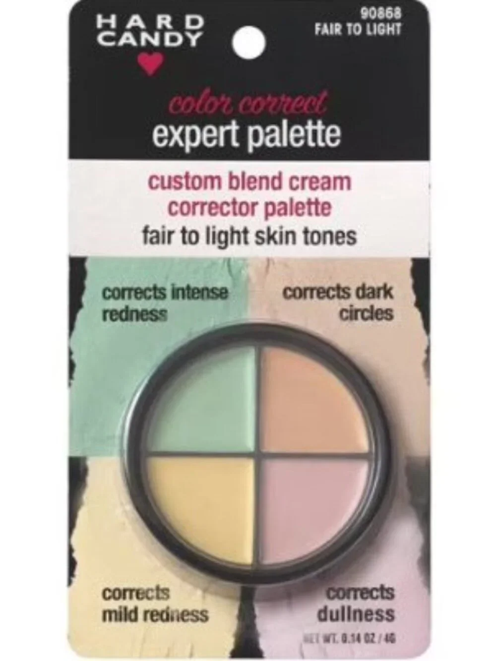 Hard Candy Color Correct Expert Palette - 90868 Fair to Light